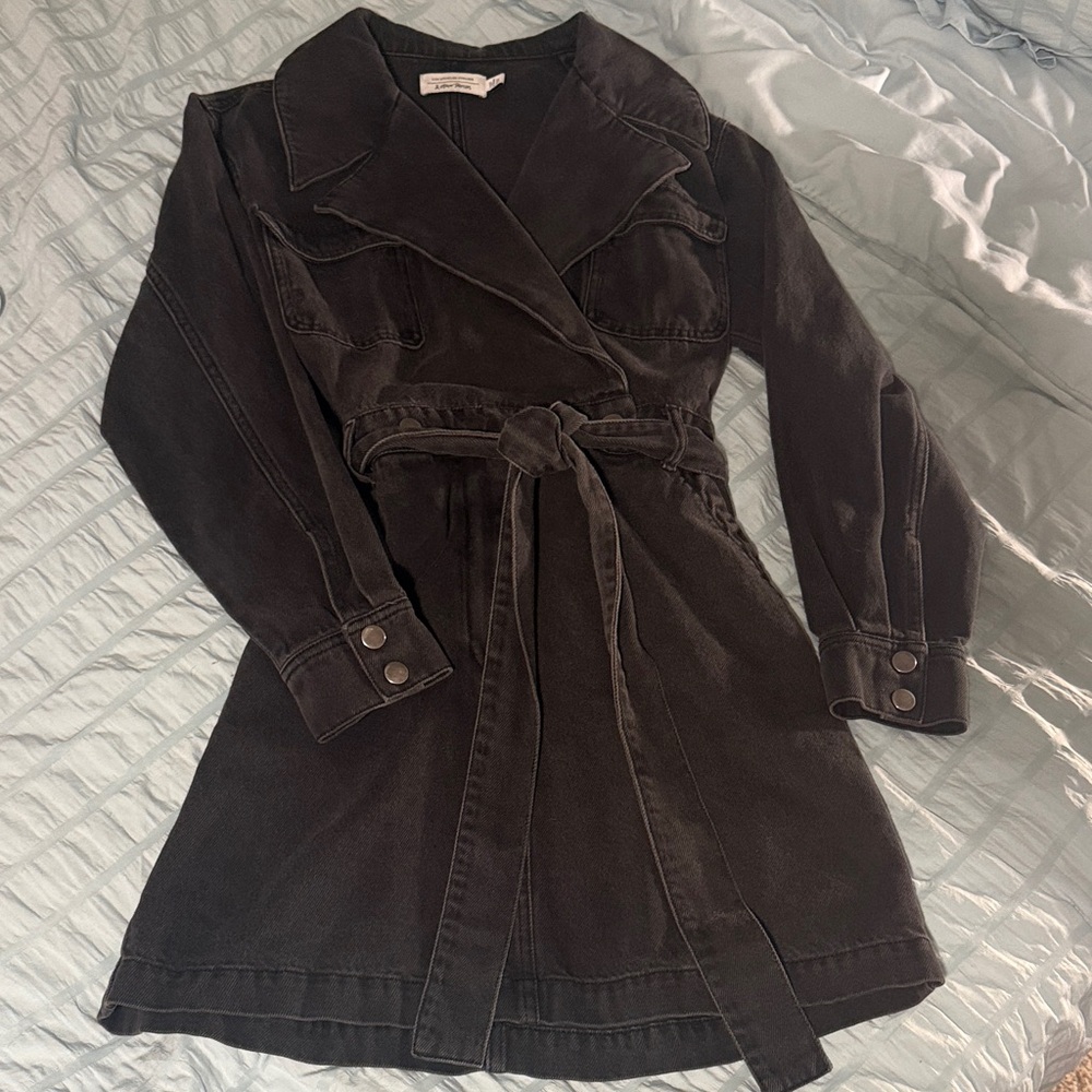 Black Denim Dress